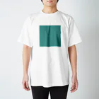 「Birth Day Colors」バースデーカラーの専門店の12月19日の誕生色「ラグーン」 Regular Fit T-Shirt
