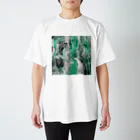 キモグラフィック屋さん － Unconscious Art －の瑪瑙の森 Regular Fit T-Shirt