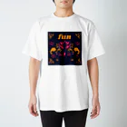 るいさんちのエスニックエレファント　fun スタンダードTシャツ