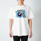 夜門堂シオンの女子高生イルカ Regular Fit T-Shirt