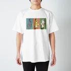 吠える動物の吠える動物たち Regular Fit T-Shirt