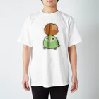 うさやのサーターアンダギーをゲットしてご満悦のカカポ Regular Fit T-Shirt