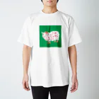 ジルトチッチのデザインボックスのフェミニンなひつじさん Regular Fit T-Shirt