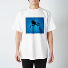 穴馬先生の競馬グッズストアの「穴馬専科！穴党必見！」 スタンダードTシャツ