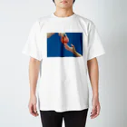 まめすけのpeach Regular Fit T-Shirt