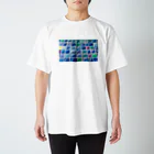 mii-mintoの日差しの中のタイル スタンダードTシャツ