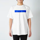 北九州のダム好きの白玉(ブルー) スタンダードTシャツ