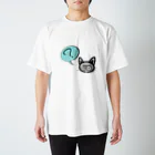 猫アレルギー.の？な猫 スタンダードTシャツ