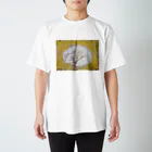 YOSHInekoのまん丸シロ Regular Fit T-Shirt