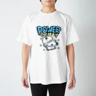 うさぎ帝国SUZURIショップのPOWER Regular Fit T-Shirt