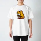 keishakeのカエルのぺしゃんこ（中） Regular Fit T-Shirt