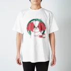 たけよんのすいかカラーのけんちゃん Regular Fit T-Shirt