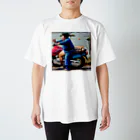 poko_chinのスモウライダー06 Regular Fit T-Shirt