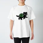 Suzutakaのくろねこクロル（風呂敷） スタンダードTシャツ