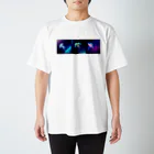 あやかしSHOPのクラゲタイル（横）デザイン【夏】 Regular Fit T-Shirt