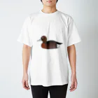 とりれんこの【寄付】メジロガモ 티셔츠