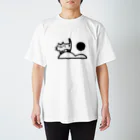 こむにんのコムニのねこ島と太陽 Regular Fit T-Shirt