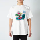 BLUE ISLAND BEER グッズストアのBLUE ISLAND SURFER スタンダードTシャツ