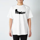 Numberグッズ部（仮）のNumberオバケロゴ スタンダードTシャツ