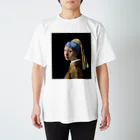 世界美術商店の真珠の耳飾りの少女 / Girl with a Pearl Earring スタンダードTシャツ