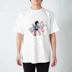 Tres Gatosの中野はにオリジナルグッズ「活発な人」 Regular Fit T-Shirt