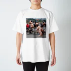 poko_chinのスモウライダー07 Regular Fit T-Shirt