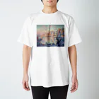 世界美術商店のサン=トロぺの港 / The Port of Saint-Tropez スタンダードTシャツ