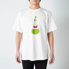 くらきち ONLINE SHOPのねこタイツと洋ナシ Regular Fit T-Shirt