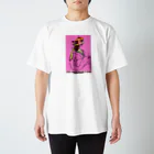 そら食堂のそら食堂 ポッピンを吹く女 Regular Fit T-Shirt