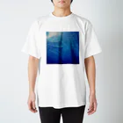 氷紋美術館の天恵〜JapanBlue〜始まりの青 スタンダードTシャツ