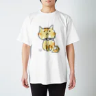 保護ねこカフェ もりねこのえびぞう スタンダードTシャツ