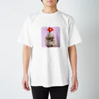 fuwafuwa_miiのPuppyなKokoちゃん(ピンク) Regular Fit T-Shirt