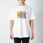 みっちりねこ by frencelのみっちりねこ　カップ麺 Regular Fit T-Shirt