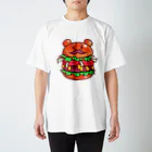 統 / SubaruのA Beard Bear Burger スタンダードTシャツ