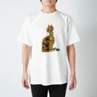 Arts&Crafts Muuのサビ猫 Regular Fit T-Shirt