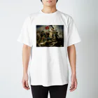 世界美術商店の民衆を導く自由の女神 / Liberty Leading the People Regular Fit T-Shirt