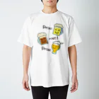 Handgestrickt Ju shopのくれよん画ver.　ジョッキくん、ドンケルくん、ヴァイスちゃん Regular Fit T-Shirt