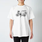 ヤグタウンSHOPのUDNMGR「うどん巡り」”讃” Regular Fit T-Shirt