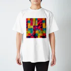 saesaeshoのあくろばっとかえるくん Regular Fit T-Shirt