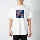 DECORのお返事シバイヌくん　スペース柴犬ver. Regular Fit T-Shirt