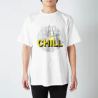 rabbit & bunniesのCHILL_RABBIT スタンダードTシャツ