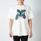 綺羅星のカルテットシャークTシャツ(文字なし) Regular Fit T-Shirt