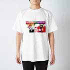 むてきんぐオリジナルグッズ販売所のむてきんぐVS悪徳業者Tシャツ（外国人向けversion） Regular Fit T-Shirt