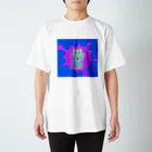 ウアナ*古代文字書工房のteleportation宇宙猫コダイ☆彡 Regular Fit T-Shirt