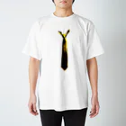 灰＆狼のネクT 黄色 Regular Fit T-Shirt