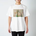 秋元了典の敦煌の仏たち　供養菩薩 Regular Fit T-Shirt