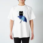 Suzutakaのくろねこクロル（雨に濡れても） スタンダードTシャツ