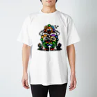 王子のアパレル Snprinceの海波Snpフロントプリント Regular Fit T-Shirt