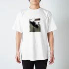 あなたの手の猫の日向ぼっこ Regular Fit T-Shirt