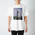 photographer_khjの電信柱 T-shirt スタンダードTシャツ